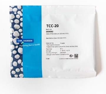 TCC-20 Thermophilic Culture for Mozzarella Type Cheeses