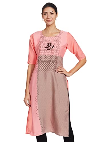 Image of Women's Crepe Regular Kurta