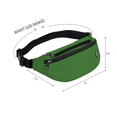 Image of ZOORON Fanny Pack Waist Bag Travel Pocket Chest Shoulder Bag Running Belt