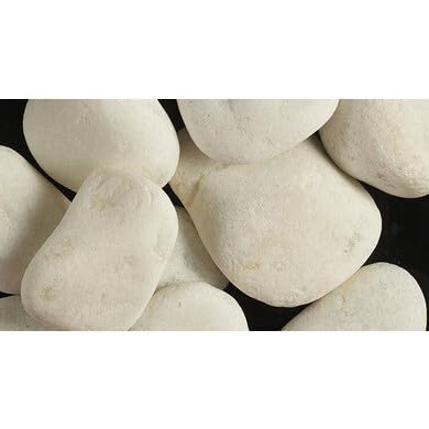 OOGarden - Galet de marbre blanc roulé 40/60 mm en sac de 25kg