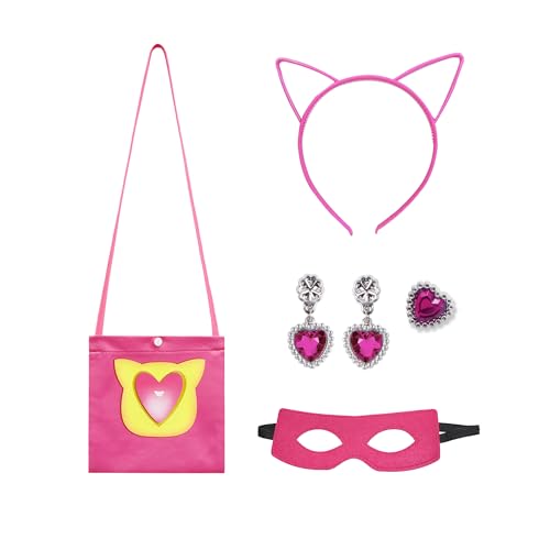 Vestido para Niñas con Mangas de Malla Estilo Gato miniatura 3
