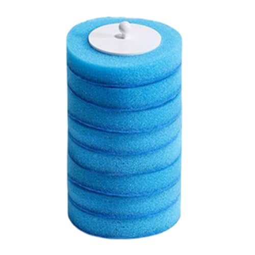 jojnsha Cabezales de cepillo de inodoro con detergente para cepillo de inodoro desechable, juego de cabezales de repuesto para baño higiénico