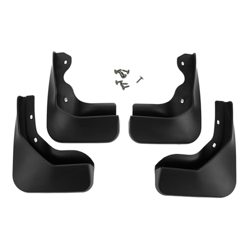Image of Motoforti Mud Flap Splash Guard Mud Guard for Volkswagen Jetta (Sedan) 2015-2017 Plastic W /Mount Accessories Black