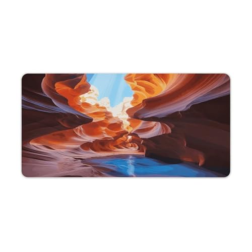 Antelope Canyon Desk Mat Large Mouse Pad 30x60 cm