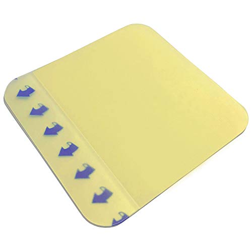 Pack of 10 Cutiderm Sterile Hydrocolloid Extra Thin Adhesive Wound Dressing 7.5cm x 7.5cm - for Cuts, Grazes, Superficial and Partial Thickness Burns, Pressure sores, and Venous Leg ulcers