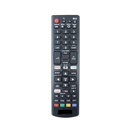 Image of Universal Remote Control for LG Smart TV for All Models LCD, LED, 3D and HDTV Smart TVs.