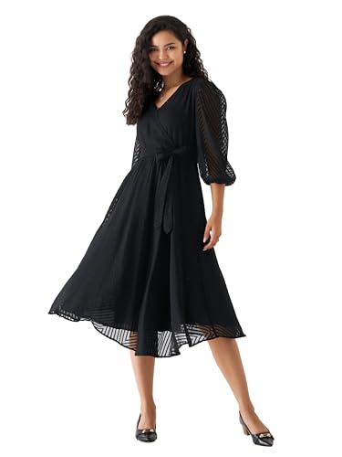 Image of AASK Women Fancy Plain & Solid Designer Dress for Women