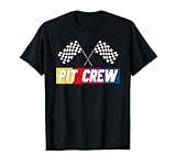 Pit Crew for Hosting Race Car Parties Parents Pit T-Shirt