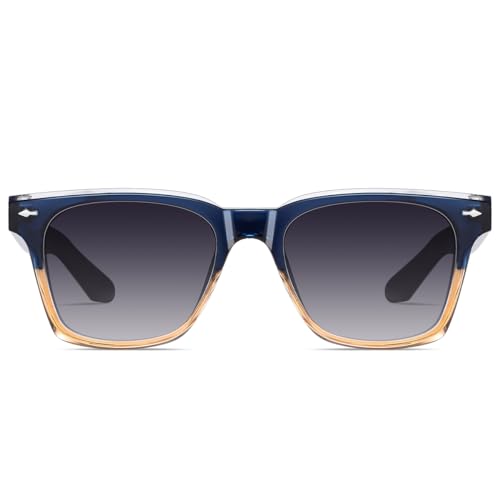 TR90 Square Sunglasses Vintage Classic Sun Glasses Polarized UV400 Lens Eyewears for Men Eyeglasses2