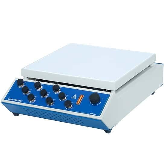 Cole-Parmer Nine-Position Stirring Hot Plate, 120 VAC