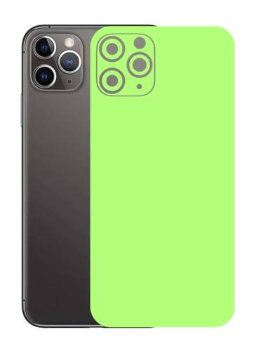Image of AtOdds - Compatible for iPhone 11 PRO MAX - Mobile Back Skin Sticker Wrap - Lamination - Rear Screen Guard Protector (Coverage - Only for Back & Camera) (Design - Dark Glow)
