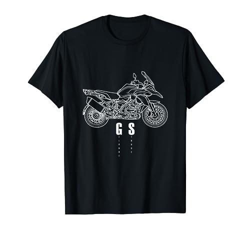 Motocicleta Enduro GS R1200GS Camiseta