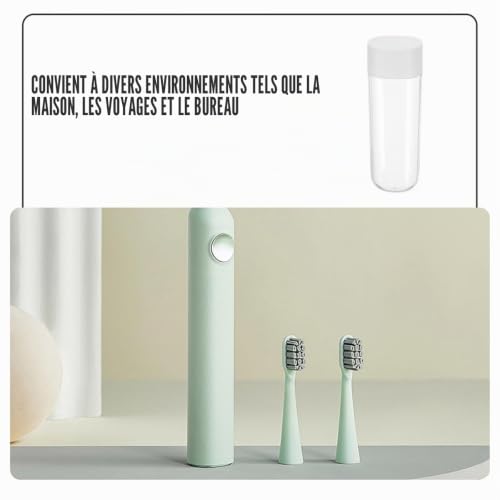 HEATSHAKING Étui Transparent pour Têtes de Brosse à Dents Électriques, Lot de 4, Petite Boîte en Plastique PS et PP, Protection Hygiénique et Rangement Compact pour Voyage et Usage Quotidien – vue 4