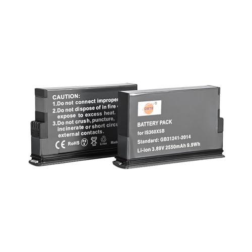 Batterie Is360 X5 accu 3,89V de rechange pour caméra Ultra 360 X5