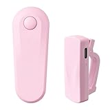 Kindle Paperwhite Oasis Kobo eReader用リモコンページめくり機、カメラカムコーダー用リモコン、iPadタブレット用ページめくりクリッカー、リストストラップ収納バッグ付き小説を読む (ピンク)