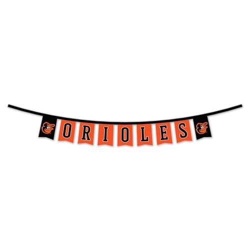 WinCraft Baltimore Orioles Banner String Pennant Flags