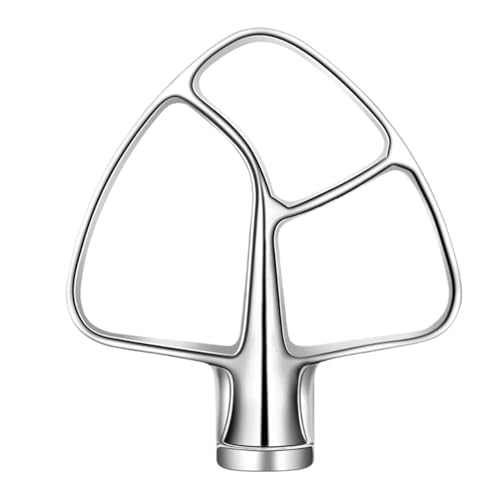Frusta piatta in acciaio inox for mixer compatibile con Kitchenaid 4,5-5QT KSM165 KSM100 KSM95 K45SS KSM75 KSM150 KSM152 X7XA