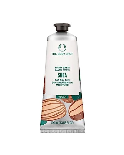 The Body Shop Shea Hand Cream – Nutty Fragrance, On-the-Go Hydration & Protection – 1.0 oz