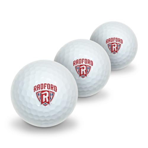 GRAPHICS & MORE Radford University Novelty Golf Balls 3 Pack