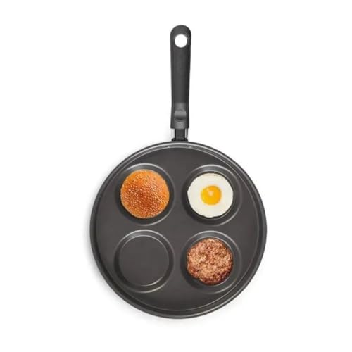 Frigideira 4 Ovos Brinox Ø26cm 1,3L Vermelho Garlic