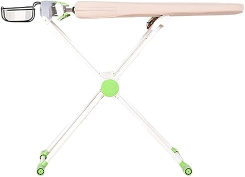 Pro Ironing Board 360 Degree Rotating Ironing Board, Double-Sided Available, 5 Speed Adjustment, Home Foldable Ironing Board Adjustable Ironing Board (White)