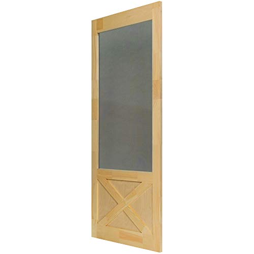 Thompson Finger-Jointed Pine Screen Door (36X84) #TOP3
