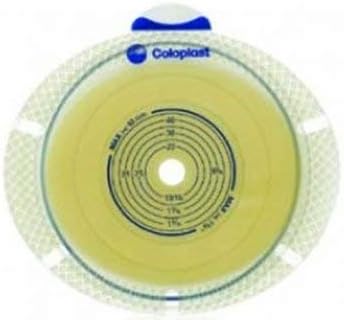 SenSura Flex Xpro Trim to Fit Ostomy Barrier Double Layer Adhesive 50 mm Flange 10 per Box 10105
