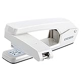 EZWORK Swing-Arm Swivel Stapler, 25 Sheets Capacity, 360 Degree Rotate Desk Staplers for Booklet or