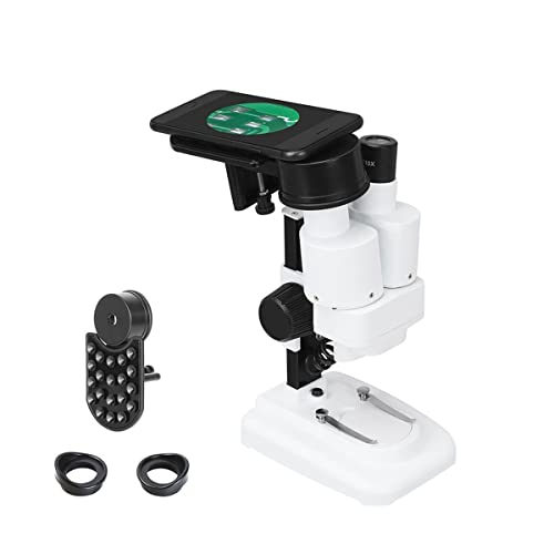 Microscope stéréo 20x pour pièces de rechange de laboratoire avec lampe LED