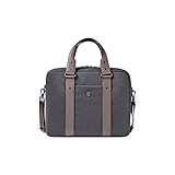 Victorinox Architecture Urban Bodmer Laptop Briefcase, Grey/Brown, 12.2-inch