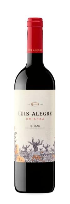 3 × Luis Alegre Rioja Crianza (Caja de 3 Botellas de 75 cl)