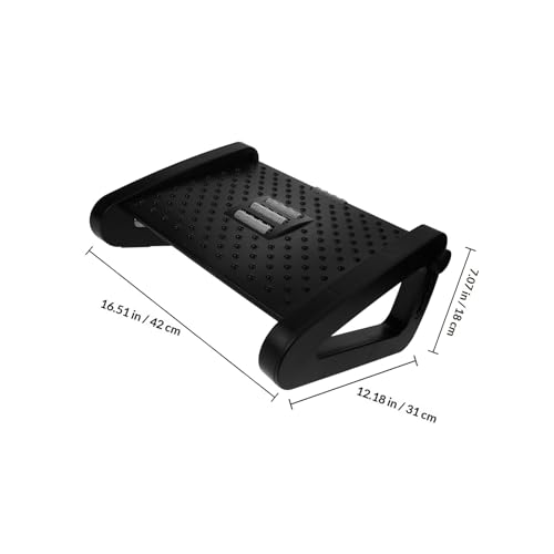 Repose-pieds réglable antidérapant avec surface de massage ergonomique