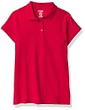 Chaps Polo de Manga Corta para Uniforme Escolar para niñas, 4