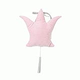 Pasito a Pasito 73609 - Corona musical, diseño vichy rosa p