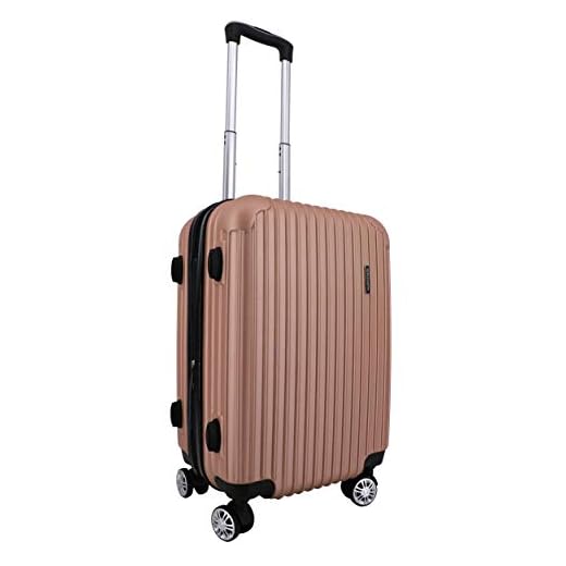 Spacewalker Jet Spinner - Cabina de 4 Ruedas Extensible 55/25, 55 cm, 38 litros (Champán)