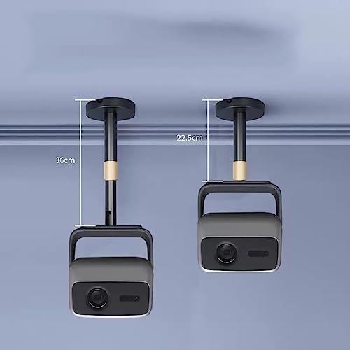 Support de projecteur de bureau orientable avec option de levage suspendu pour le plafond
