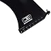 OCEANBROAD 10'' Surf SUP Fin 10 Inch No-Tool Fin Screw Single Center Fin for Surfboard Longboard Paddleboard