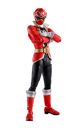 BANDAI NAMCO Entertainment S.H. Figuarts (Shinkocchou Seihou) Pirate Sentai Gokai Red, Approx. 5.7 inches (145 mm), PVC & ABS Painted Action Figure