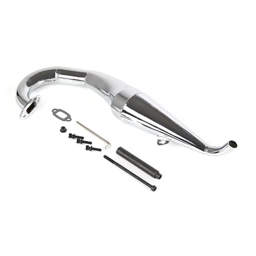 RC Car Parts Compatible With HPI For ROVAN For ROFUN For KM GTB TS For BAJA 5B 5T 5SC 1/5 RC Car Upgrade Parts Alloy Exhaust Pipe Side Pipe