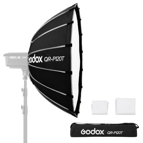 Godox 47.3in Parabolic Softbox with Diffusers