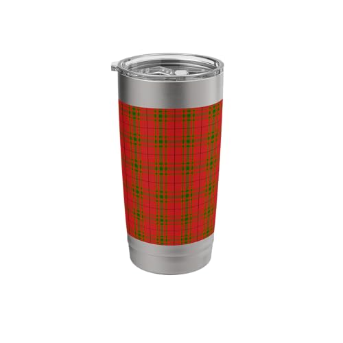 Scottish Clan MacNab Plaid Tartan Stainless Steel Insulated Tumbler