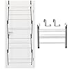Rainberg Séchoir à Linge Pliable à Suspendre sur Une Porte, 10 Bars, Facile à Tirer et à Ouvrir pour intérieur/extérieur, séchoir à Linge avec Espace de séchage de 4 kg.