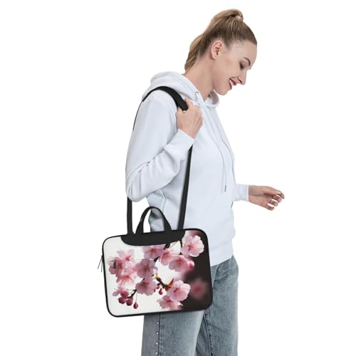 Bolso de hombro para laptop Tempting Cherry Blossoms miniatura 7