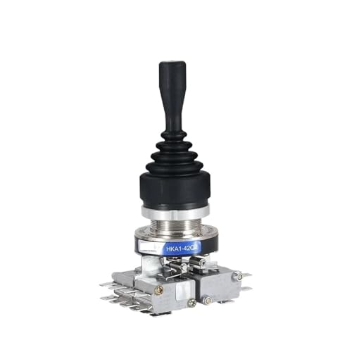 Interruptor de joystick HKA1-42QZ momentáneo de 30mm y 4 posiciones para control industrial