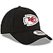 New Era NFL The League 9FORTY Adjustable Hat Cap One Size (US, Alpha, One Size, Kansas City Chiefs - Black)