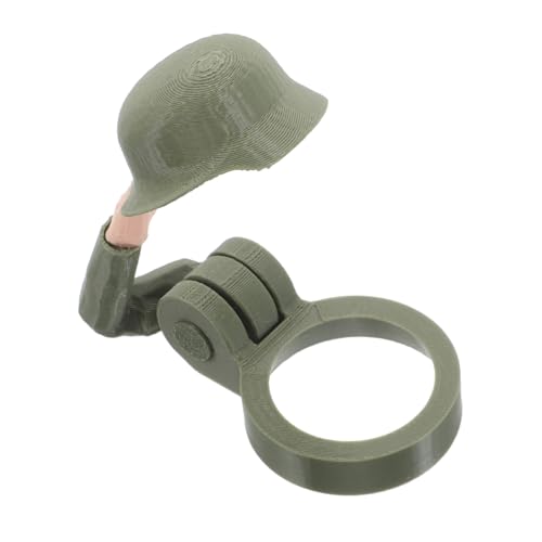 PRETYZOOM Bouchon de Bouteille de Vin Décoratif Casque de Soldat Scellant Réutilisable pour Collectionneurs et Amateurs Cadeau pour Événements Patriotiques et