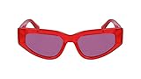 calvin klein jeans ckj23603s sunglasses, 600 red, taglia unica donna