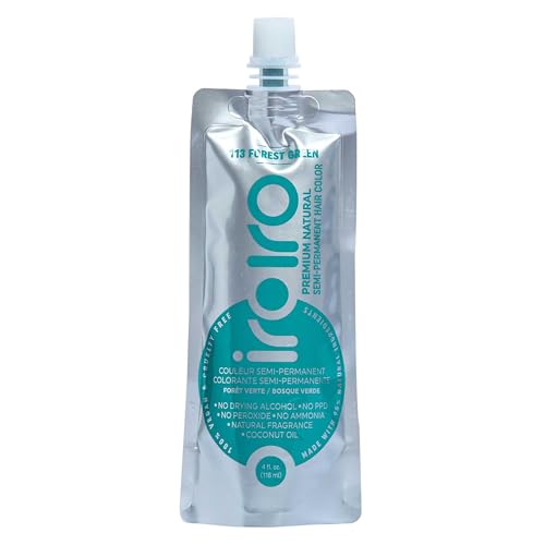 IROIRO Premium Natural Semi-Permanent Hair Color 113 Forest Green