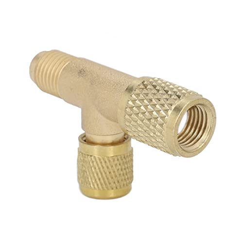 Quick Coupler Access Tee adaptador de latón 1/4 pulg miniatura 7