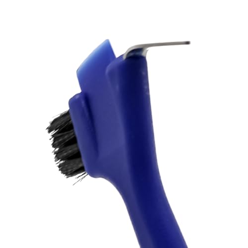 Hsthe Sea Horse Hoof Pick Brushes Horse Grooming Tools Grooming Cleaning Accessories for Horses Sheep Cattle(Random Color) - Image 4